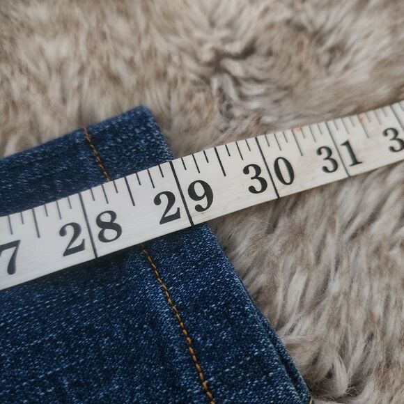 True Religion Bridget Stone & Tint Low Rise Flare Leg Jeans‎ Y2K Size 30 - Picture 9 of 11